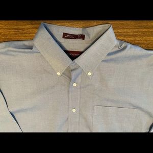 Nordstrom Men’sButton Down 17.5/35,  light Blue